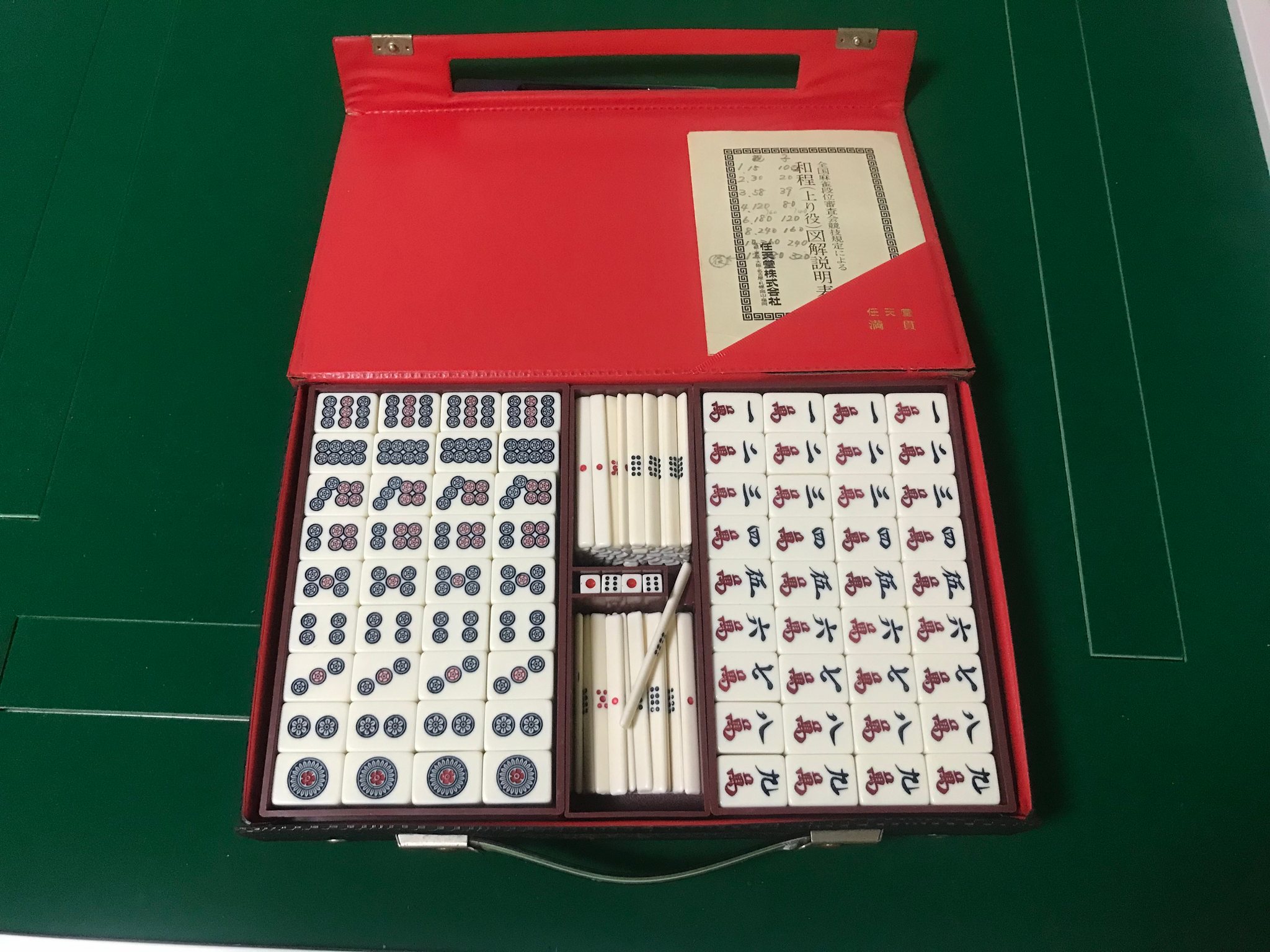 未使用品】任天堂 麻雀牌
