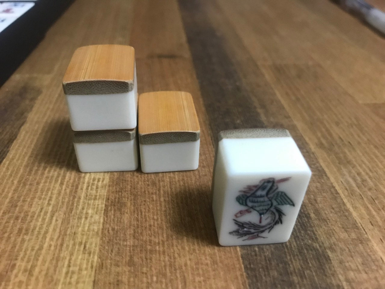 中古】任天堂・麻雀牌「役満特重」（竹製・5000円） – 麻雀
